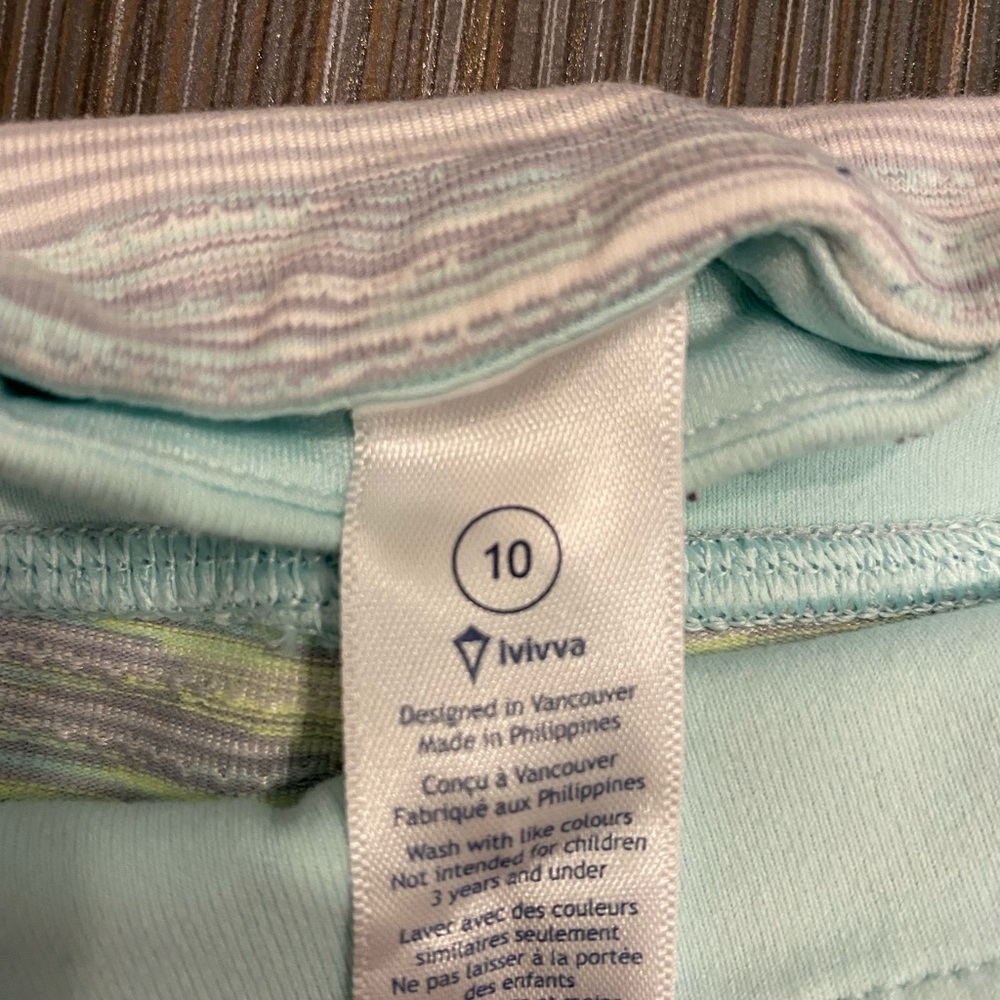 Ivivva Crop Tights - Picture 2 of 3